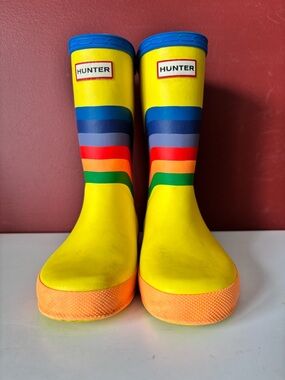 Hunter kids Colourful Rain Boots/Wellies,Size 11